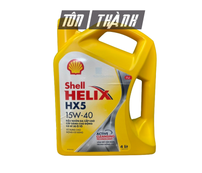 DẦU NHỚT ĐỘNG CƠ SHELL HELIX HX5 15W-40 (4 LÍT)