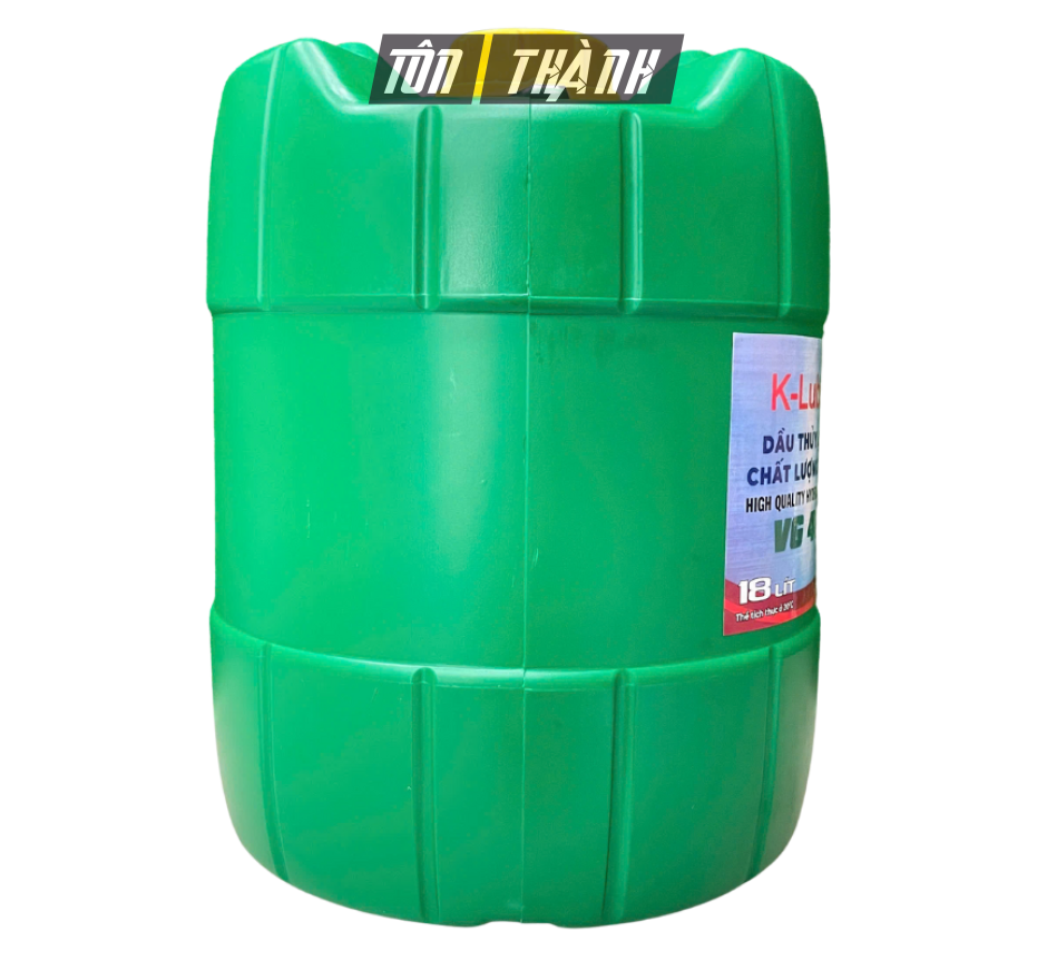 Dầu thủy lực trắng chất lượng cao K-Lube VG 46 (18 Lít)