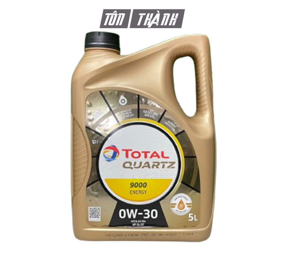 Dầu động cơ xe ô tô cao cấp TOTAL QUARTZ 9000 ENERGY 0W30