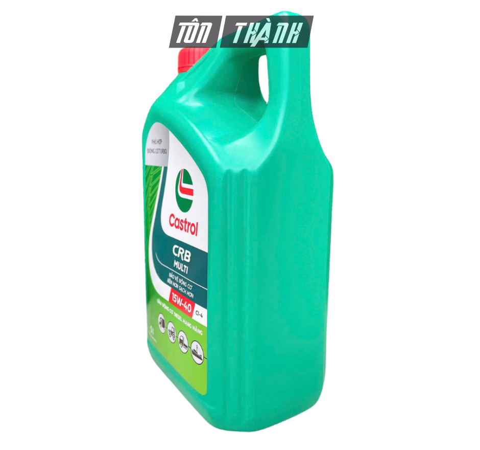 DẦU NHỚT ĐỘNG CƠ CASTROL CRB MULTI 15W-40 CH-4 (5 LÍT)