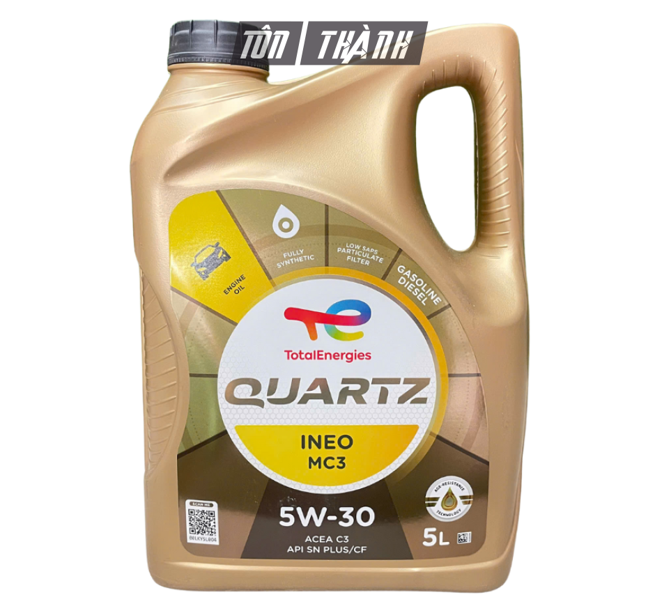 Dầu nhớt Total Quartz INEO MC3 5w30 Dùng cho máy xăng và máy dầu (5Lít)