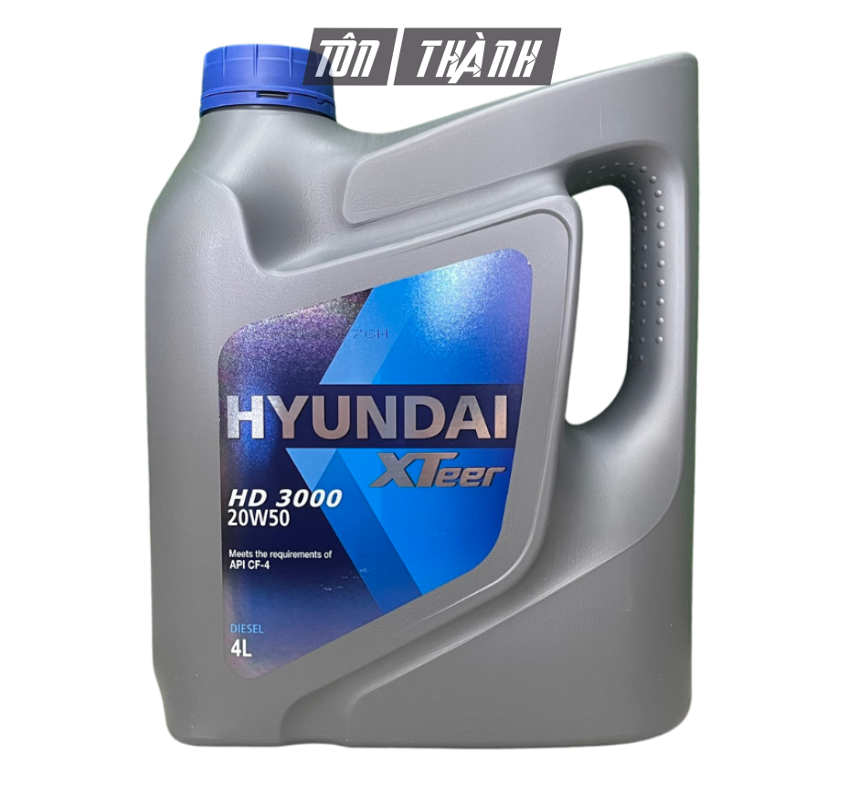 Dầu nhớt ô tô HYUNDAI XTEER HD3000 20W50 (4 Lít)