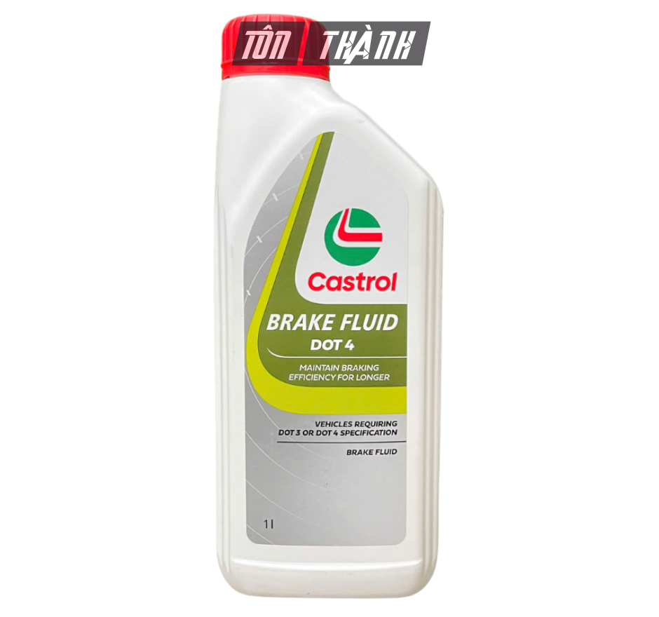 DẦU PHANH XE Ô TÔ CAO CẤP CASTROL BRAKE FLUID DOT 4 (1 LÍT)