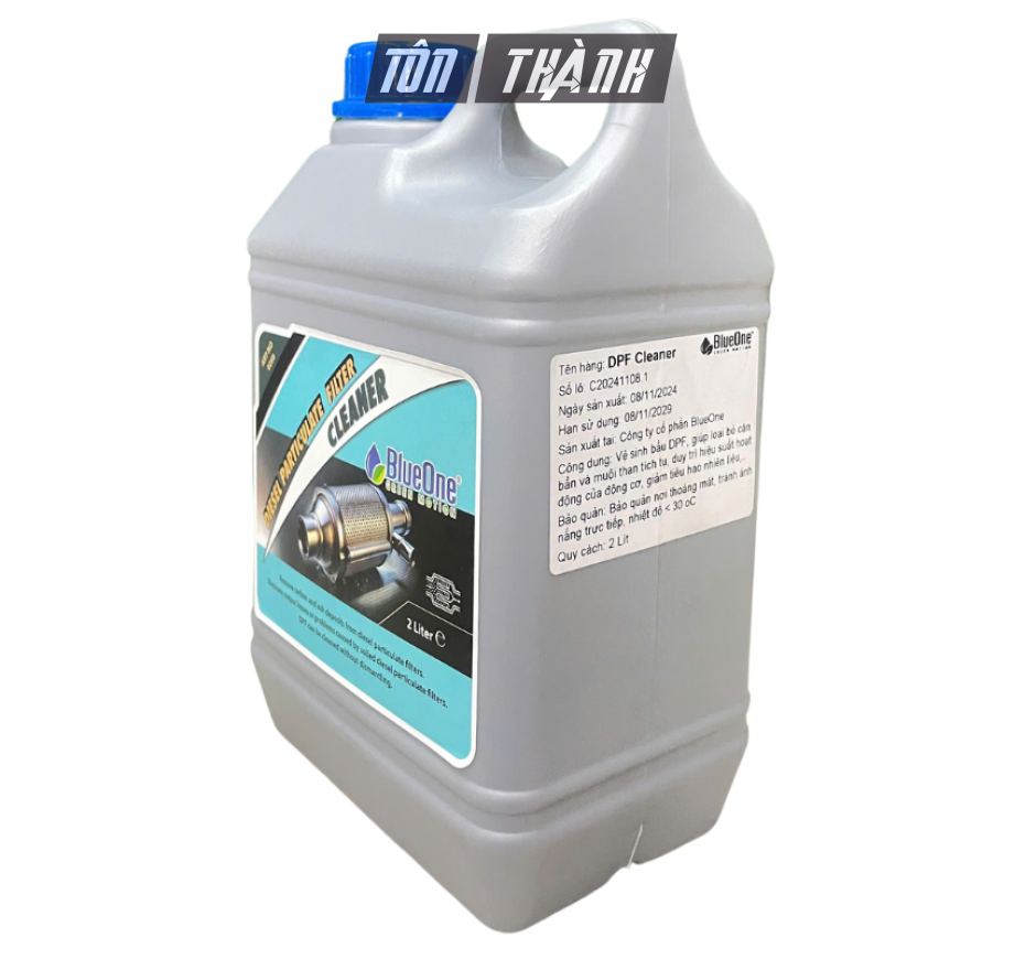 Dung Dịch Vệ Sinh Bầu Lọc Khí Thải BLUE ONE DPF CLEANER (2 LÍT)