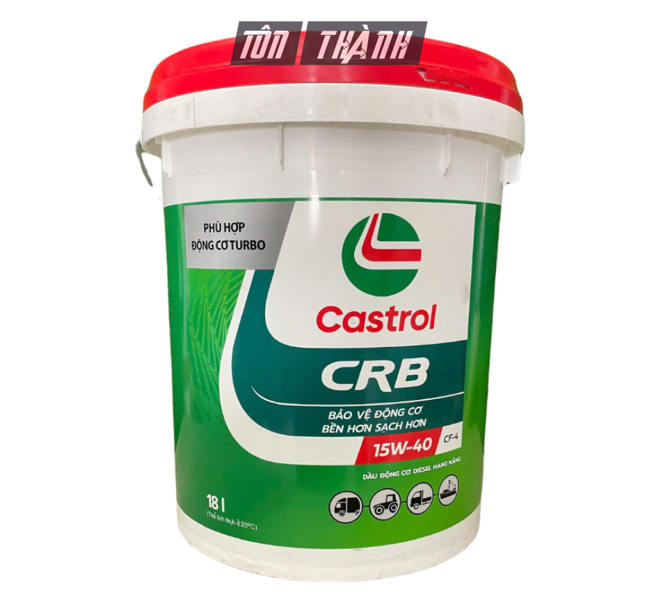 DẦU NHỚT ĐỘNG CƠ CASTROL CRB 15W40 CF-4 (18 Lít)