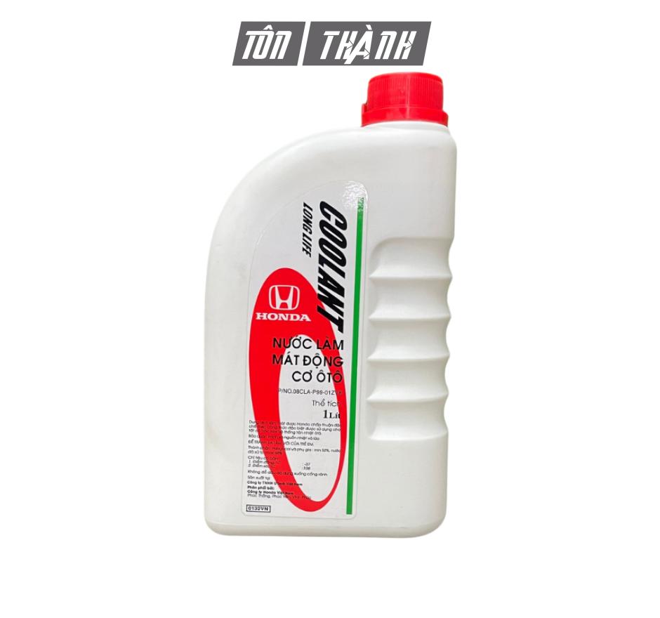Nước Làm Mát Động Cơ Ô Tô Chính Hãng Honda - Màu Xanh (1 Lít)