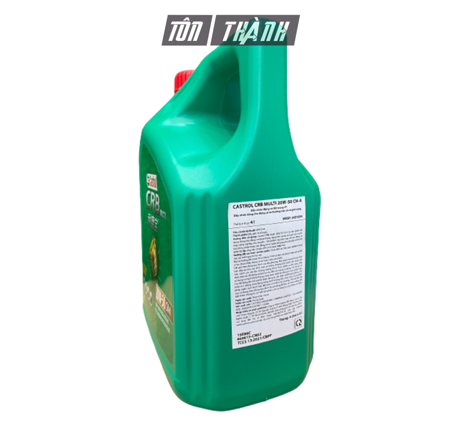 DẦU NHỚT ĐỘNG CƠ CASTROL CRB MULTI 20W-50 CH-4 (5 LÍT)