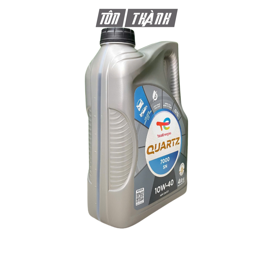 Dầu Động Cơ Xăng Total Quartz 7000 API SN/CF 10W-40 (4 Lít) – Bán Tổng Hợp Cao Cấp