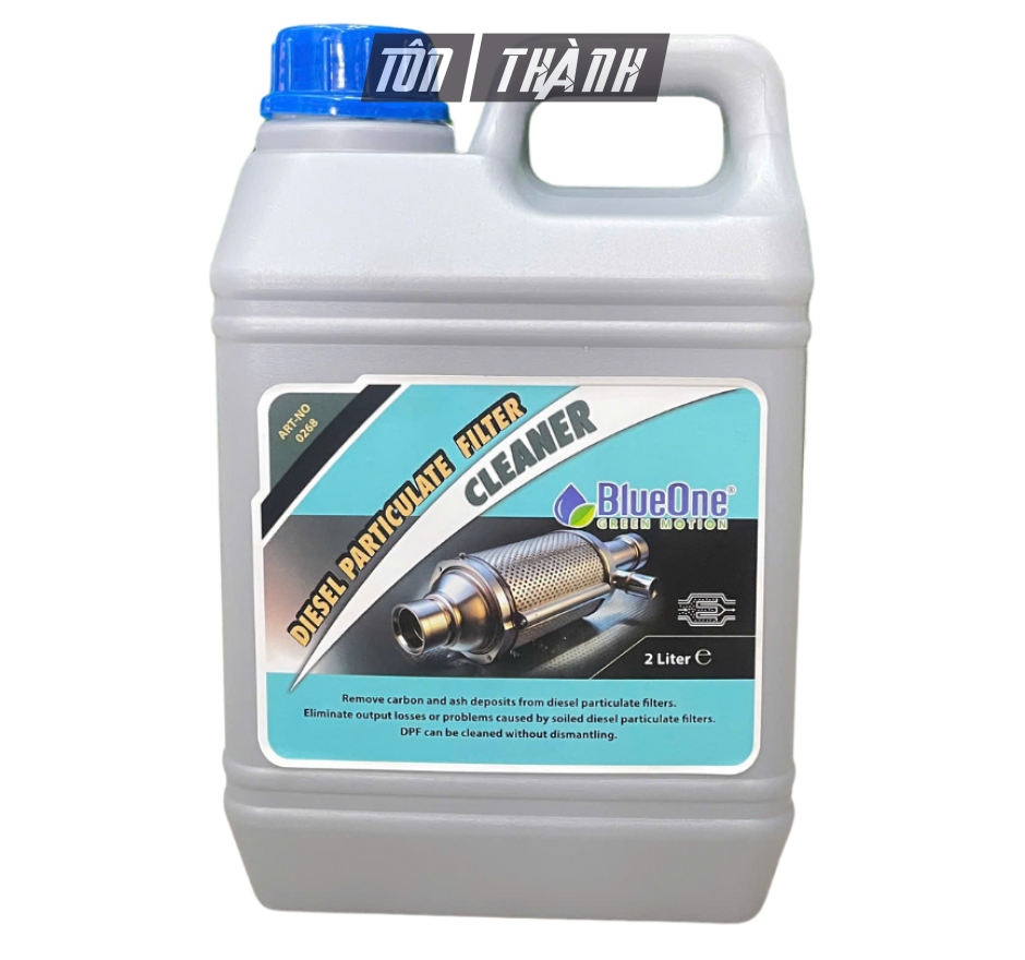Dung Dịch Vệ Sinh Bầu Lọc Khí Thải BLUE ONE DPF CLEANER (2 LÍT)