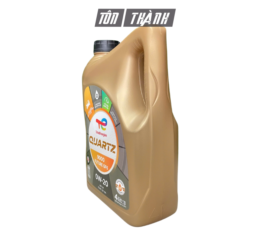 Dầu Động Cơ Xăng Total 9000 SP/GF-6A 0W-20 (4 Lít) - Tổng Hợp Toàn Phần