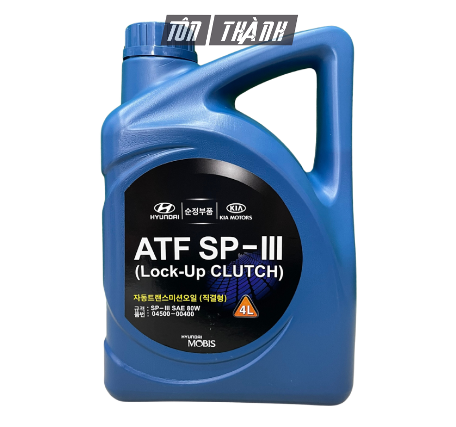 DẦU NHỚT HỘP SỐ TỰ ĐỘNG ATF HUYNDAI SP-III (4 LÍT)