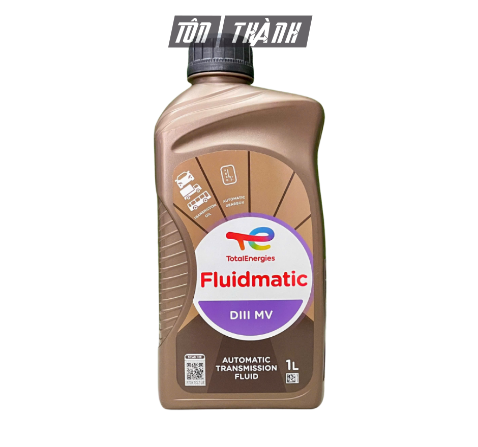 Dầu Hộp Số Tự Động - Trợ Lực Lái Total Fluidmatic DIII MV (1 Lít)
