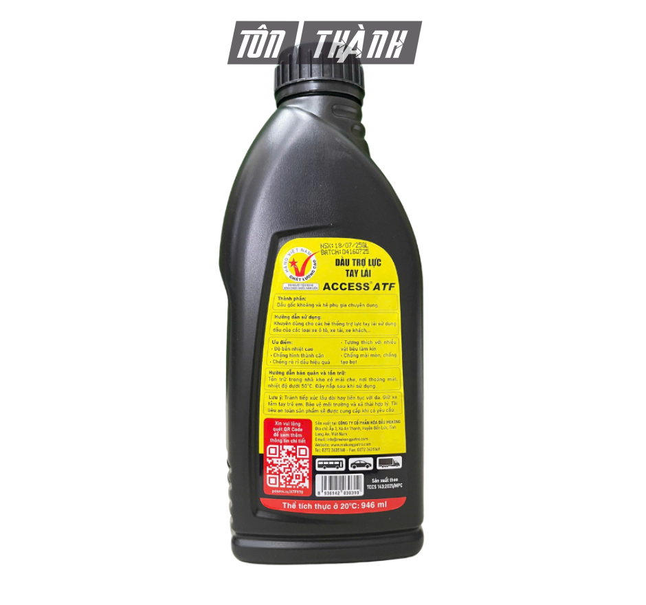 Dầu Trợ Lực Tay Lái MEKONG ACCESS ATF (1 Lít)