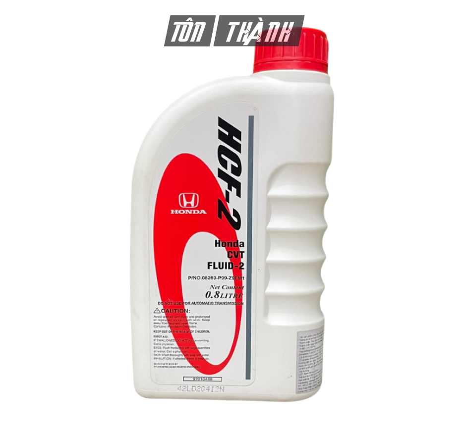 Dầu hộp số tự động HCF-2 Honda CVT Fluid-2 (0.8 Lít) - Màu vàng