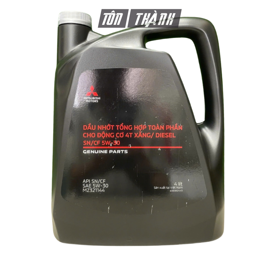 DẦU NHỚT TỔNG HỢP ĐỘNG CƠ 4T - MITSUBISHI SN/CF_5W30 (4 LÍT)