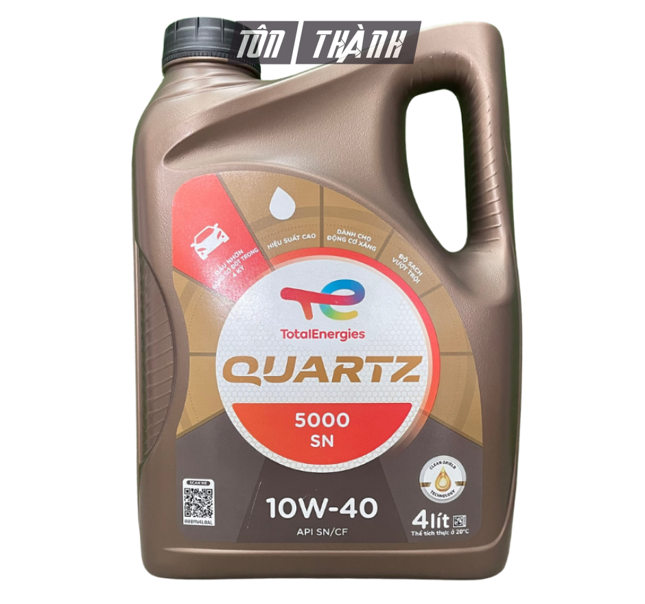 DẦU NHỚT ĐỘNG CƠ TOTAL QUARTZ 5000 10W40 (4 LÍT)