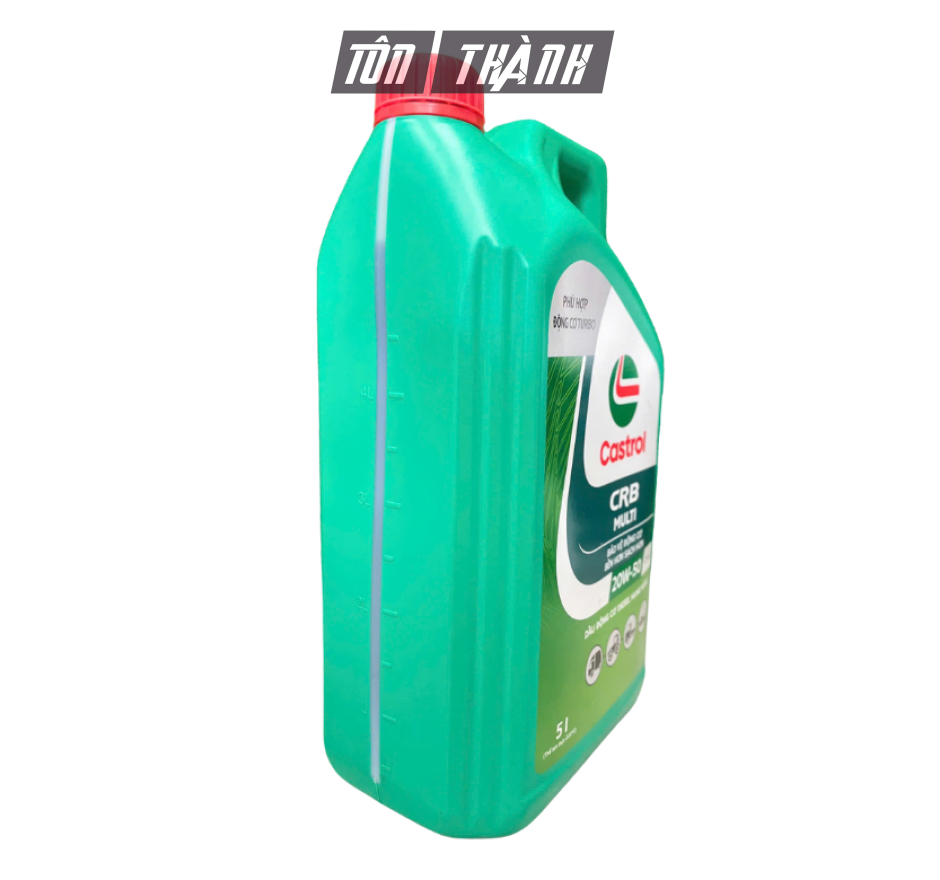 DẦU NHỚT ĐỘNG CƠ CASTROL CRB MULTI 20W50 CH-4 (5 LÍT)