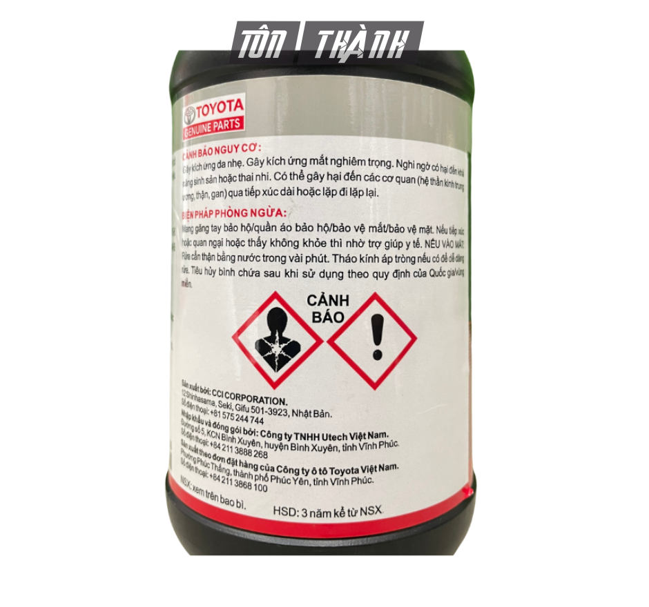DẦU PHANH DẦU THẮNG TOYOTA DOT3 (500ML)