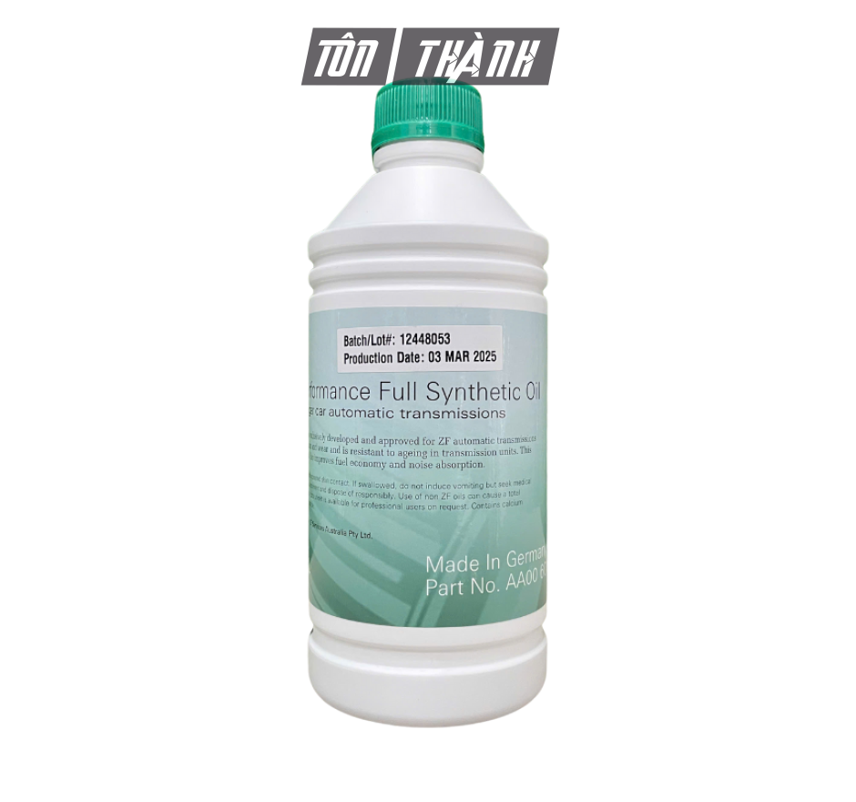 Dầu Hộp Số Tự Động ZF Lifeguard 8 AA00601304 (1 Lít) – Nhập Khẩu Đức