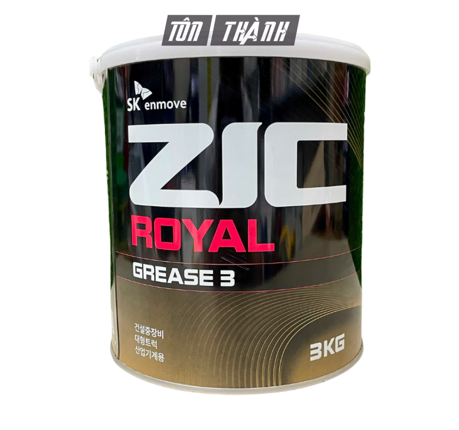 MỠ ZIC ROYAL GREASE 3 (3KG) NHẬP KHẨU HÀN QUỐC