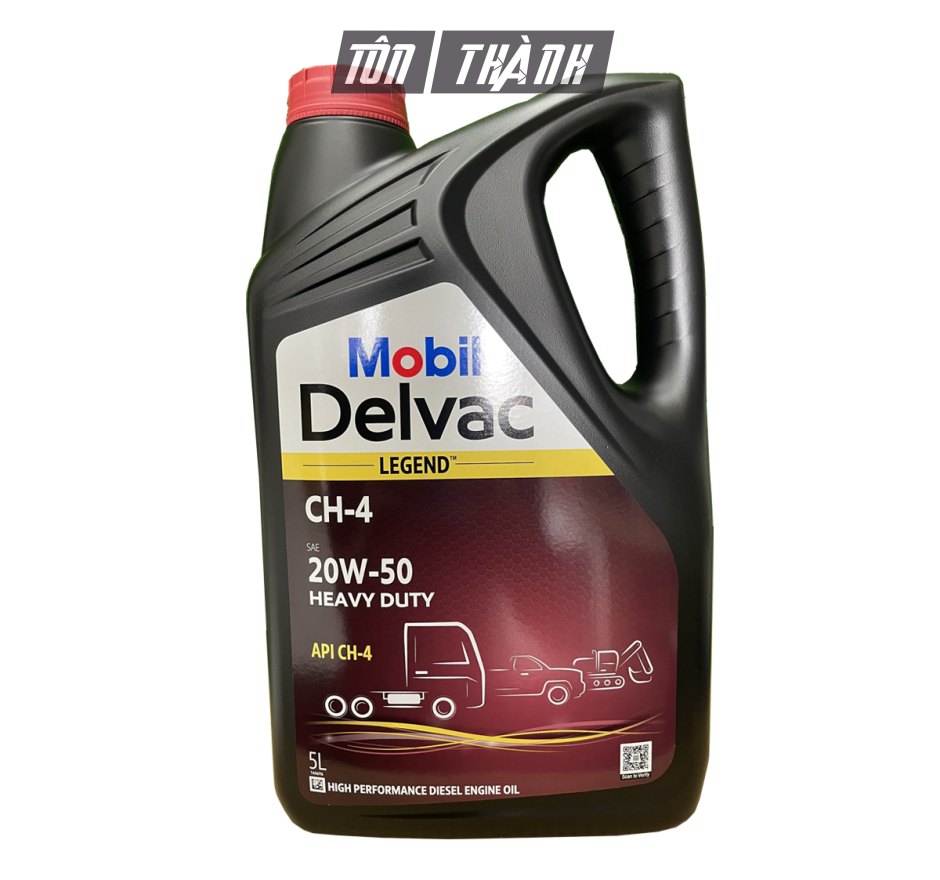 DẦU NHỚT ĐỘNG CƠ DIESEL MOBIL DELVAC 20W-50 (5 LÍT)