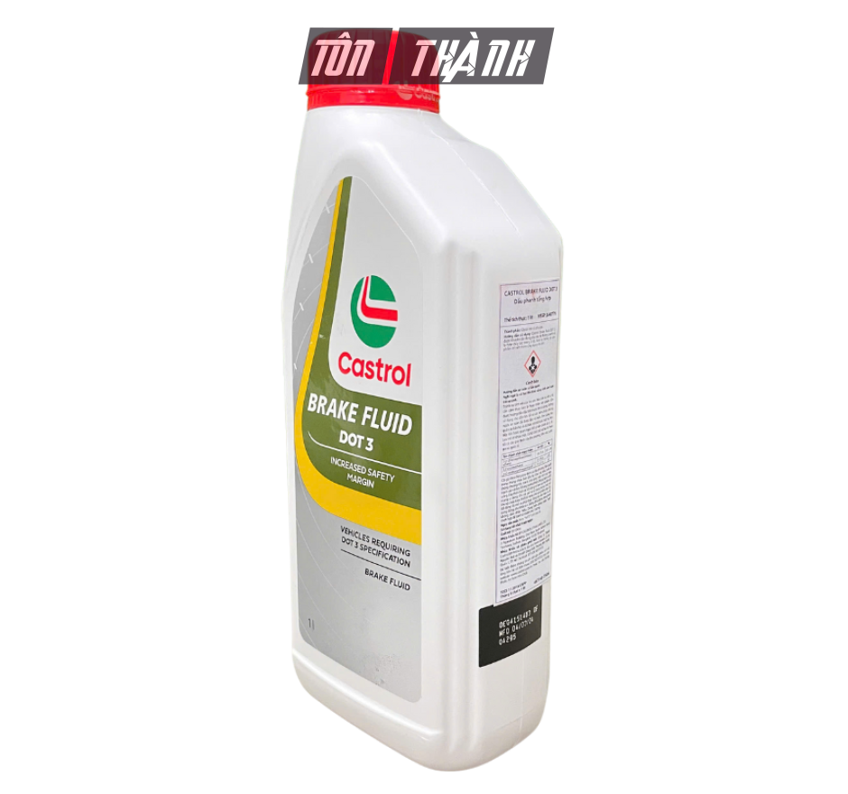 DẦU PHANH XE Ô TÔ CAO CẤP CASTROL BRAKE FLUID DOT 3 (1 LÍT)