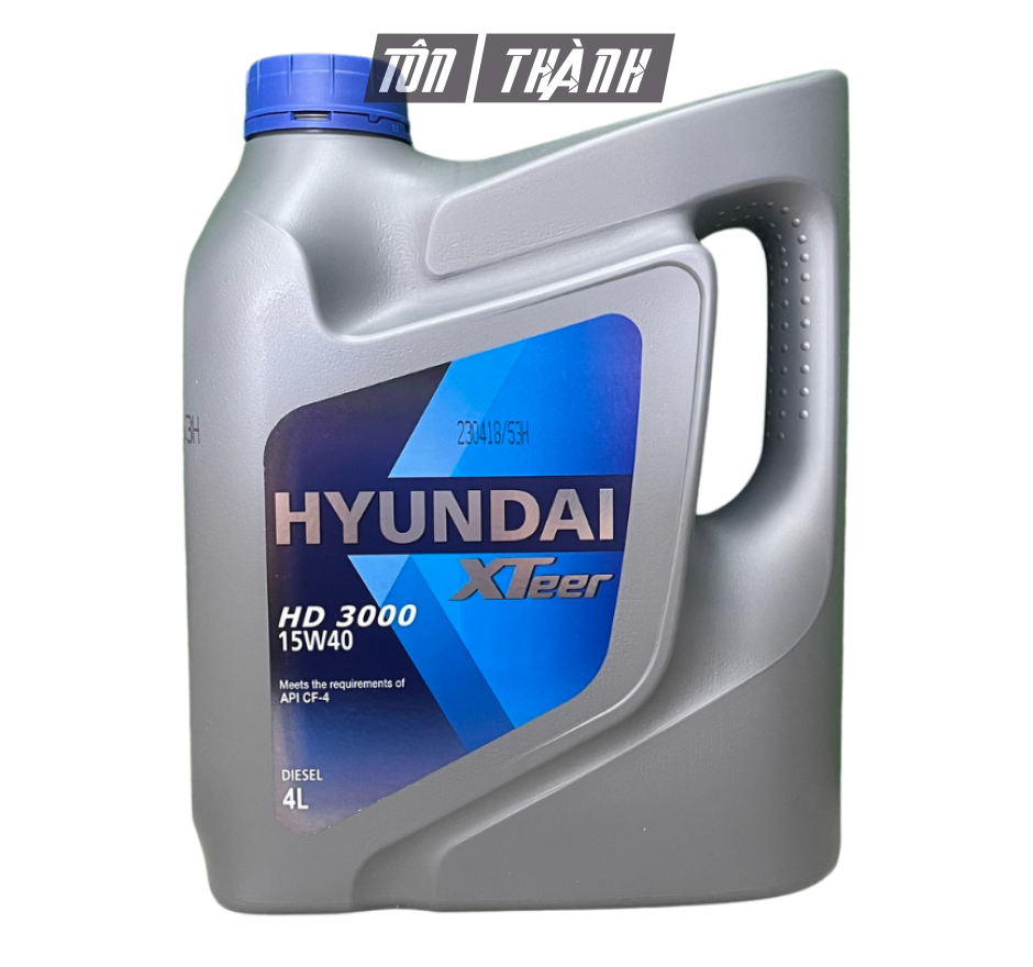 Dầu nhớt ô tô HYUNDAI XTEER HD3000 15W40 (4 Lít)