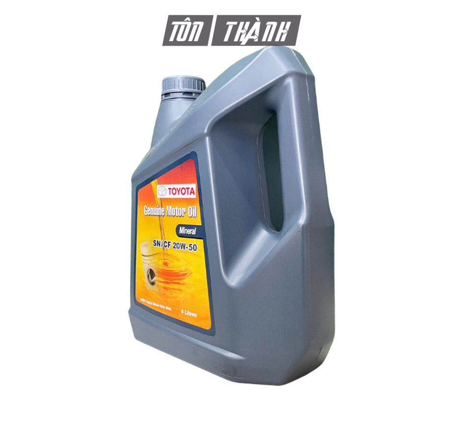 DẦU ĐỘNG CƠ TOYOTA SN/CF 20W-50 (4 LÍT) - NHẬP KHẨU MALAYSIA
