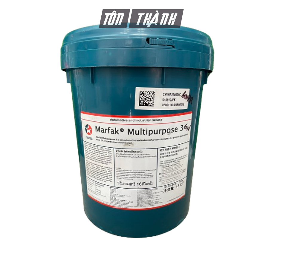 MỠ BÔI TRƠN CALTEX MARFAK MULTIPURPOSE 3 (16KG)