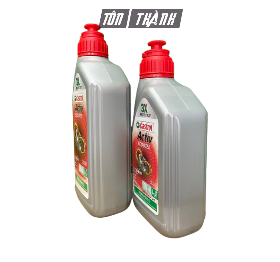 Dầu Nhớt Xe Tay Ga Castrol Activ Scooter 10W40 ( 1L & 0.8L )
