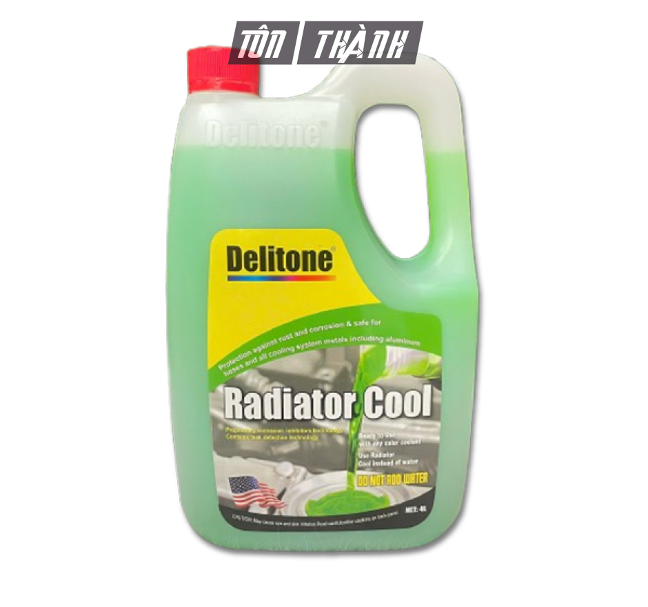 Nước làm mát ô tô cao cấp Delitone xanh (4 lít)