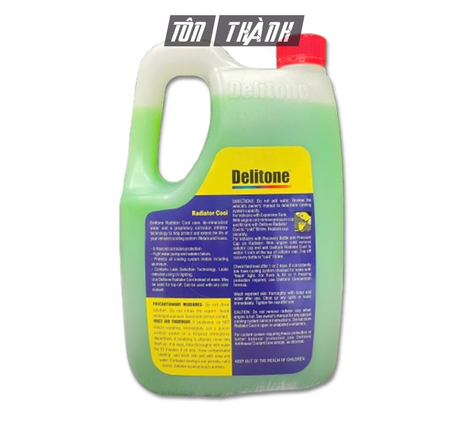 Nước làm mát ô tô cao cấp Delitone xanh (4 lít)
