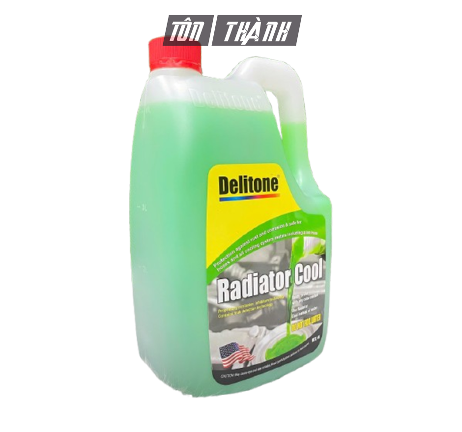 Nước làm mát ô tô cao cấp Delitone xanh (4 lít)