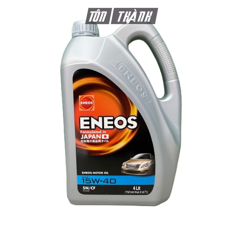 DẦU NHỚT ĐỘNG CƠ Ô TÔ ENEOS SN/CF 15W-40 (4 LÍT)