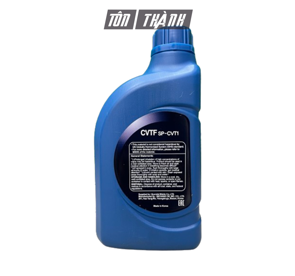 DẦU HỘP SỐ VÔ CẤP HYUNDAI & KIA CVTF SP-CVT1(1 LÍT)
