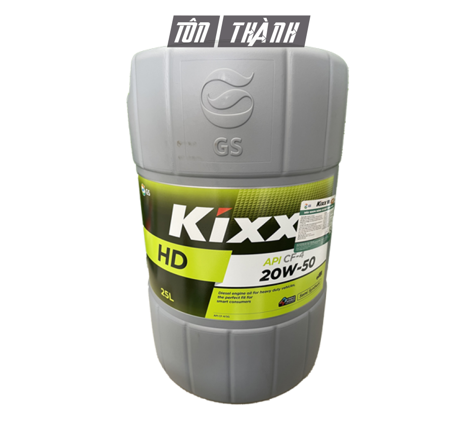DẦU ĐỘNG CƠ DIEZEN KIXX HD CF/SG 20W50 (25 LÍT)