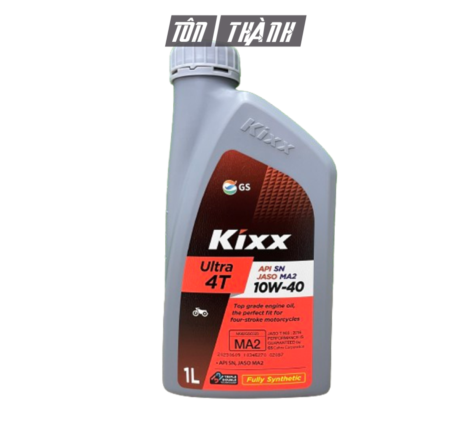  Nhớt xe số tổng hợp toàn phần Kixx Ultra 10W40 (1 lít)