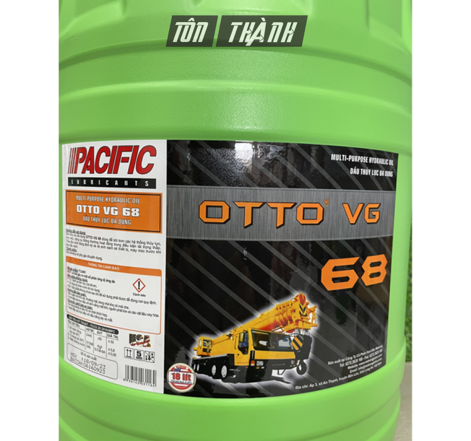 DẦU THỦY LỰC MEKONG OTTO VG 68 - NHỚT 10 (18 LÍT)