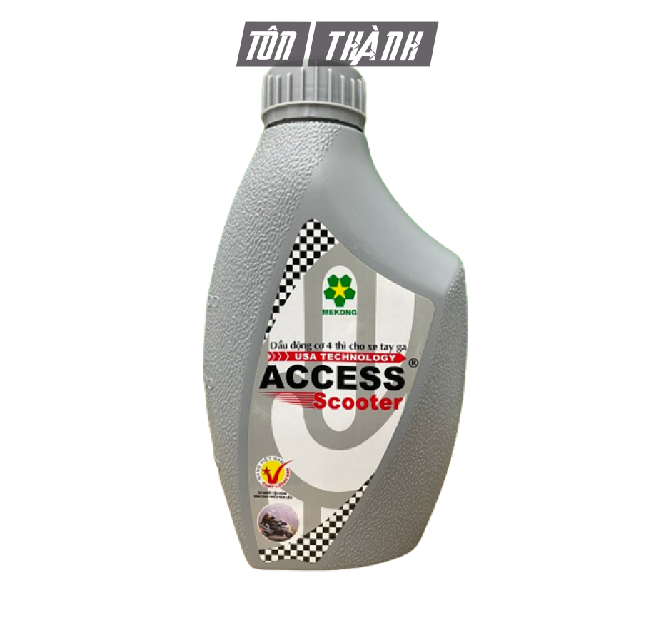 Nhớt xe tay ga Mekong Access (0.8 Lít & 1 Lít)