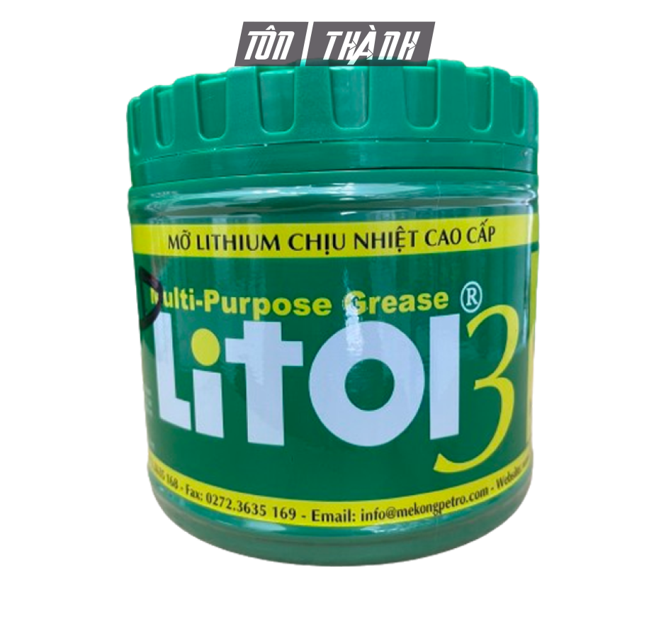 MỠ MEKONG CHỊU NHIỆT LITOL 3 400G ĐA DỤNG