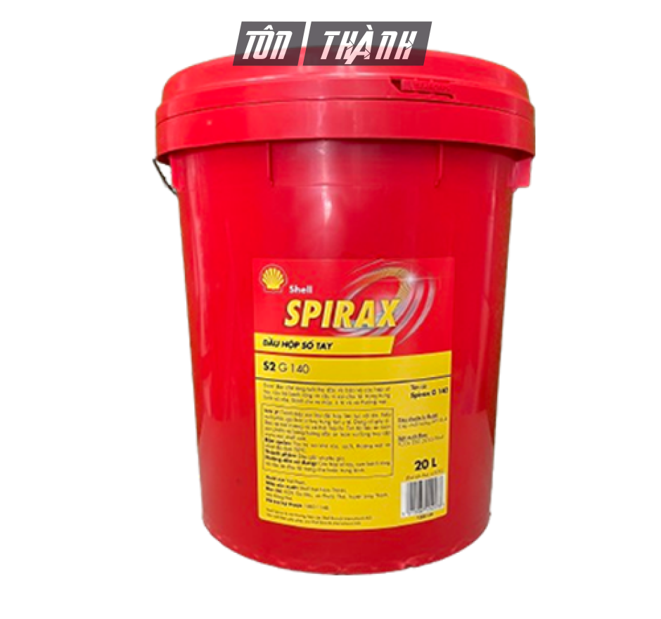 Dầu Nhớt SHELL SPIRAX S2 G140 (20 Lít) - Dầu Hộp Số Xe Tải , Xe Ô Tô