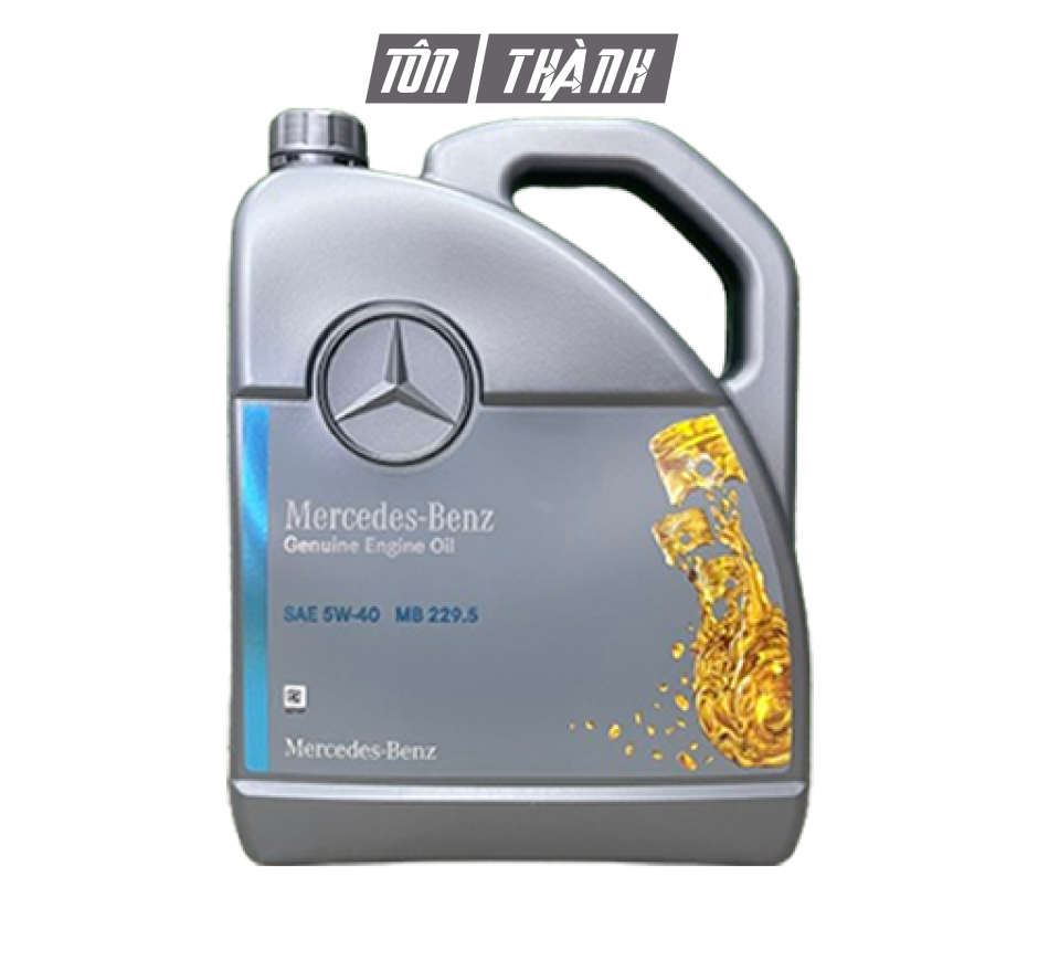 Dầu nhớt xe hơi cao Mercedes Benz 229.5 5W40 (5 Lít)