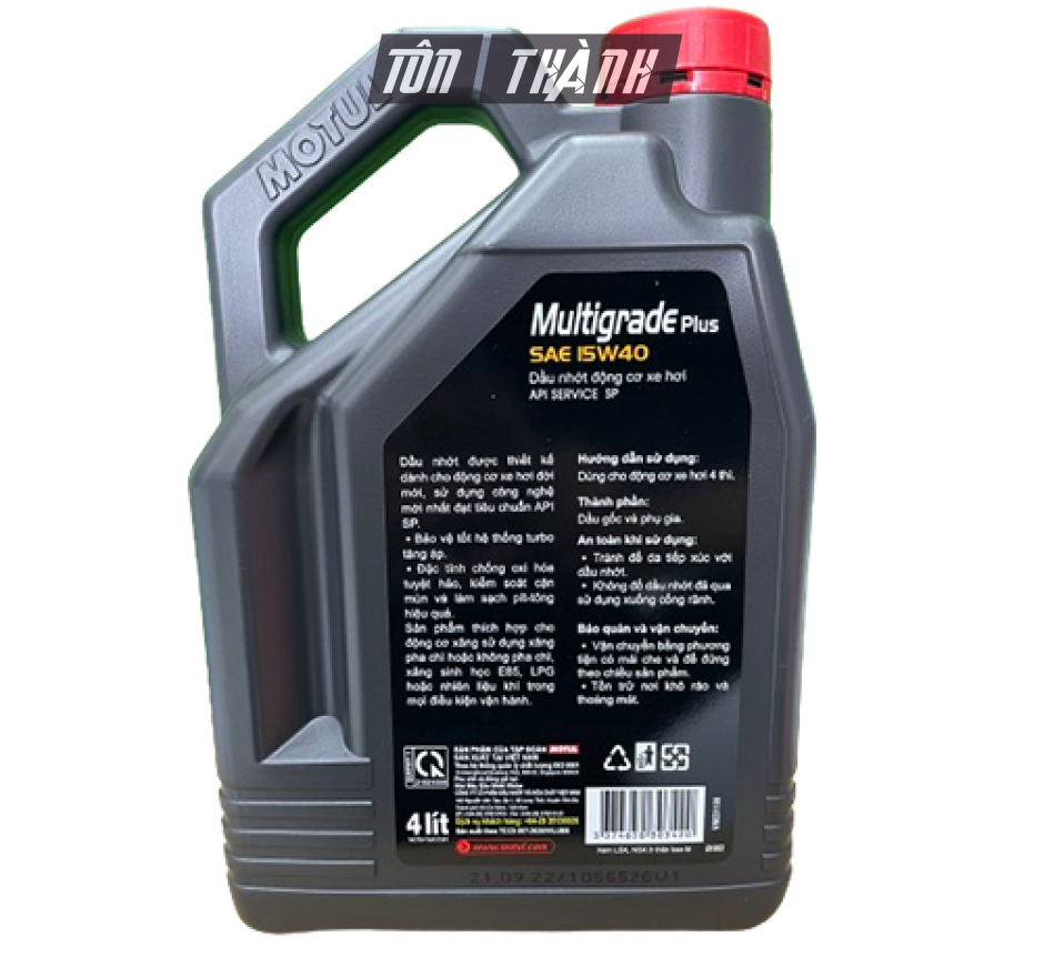 NHỚT XE HƠI MOTUL MULTIGRADE PLUS 15W40 (4L)