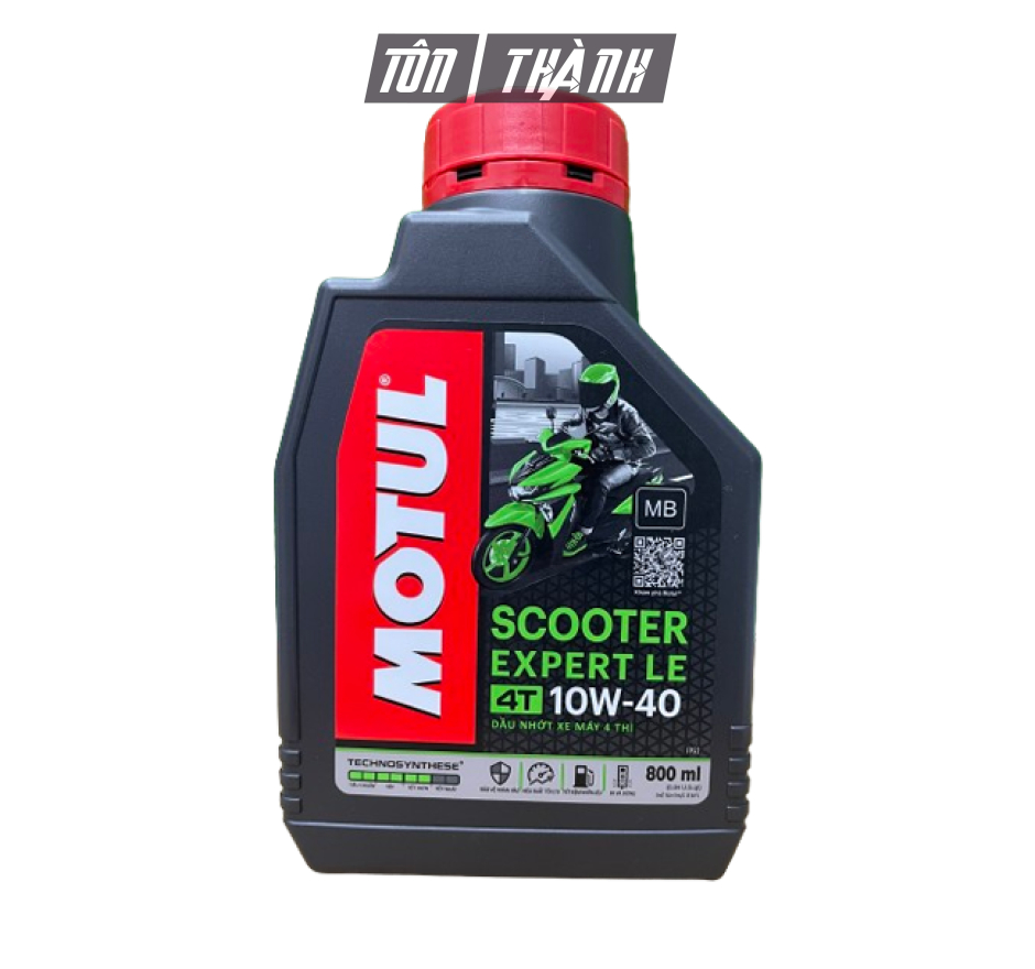 Nhớt xe tay ga MOTUL SCOOTER EXPERT LE 4T 10W40 cao cấp (0.8 Lít & 1 Lít)