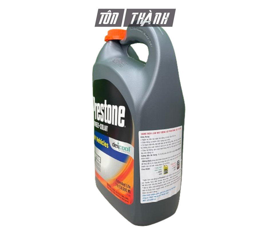 NƯỚC LÀM MÁT XE Ô TÔ MÀU CAM PRESTONE 50/50 (3.78 LÍT)