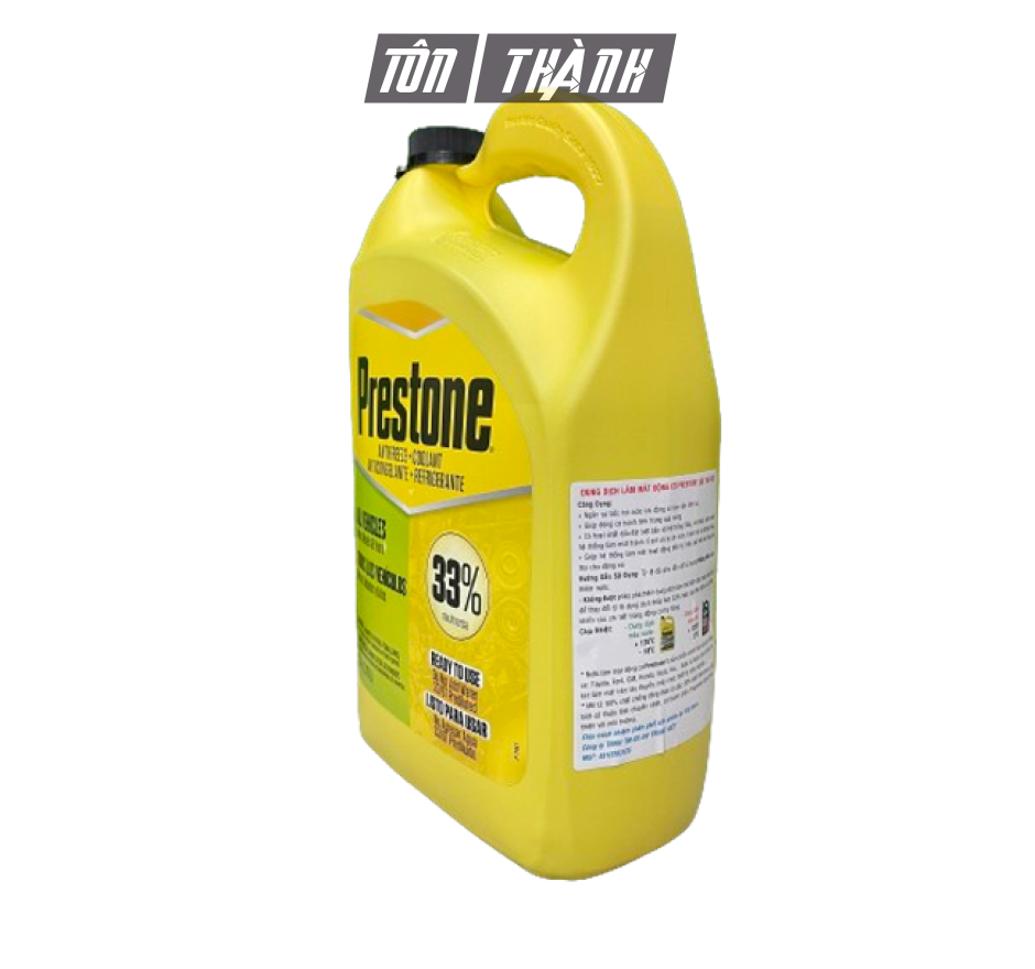 NƯỚC MÁT PRESTONE XANH AF2033 PHÙ HỢP TẤT CẢ ĐỘNG CƠ XE Ô TÔ (3.78 LÍT)