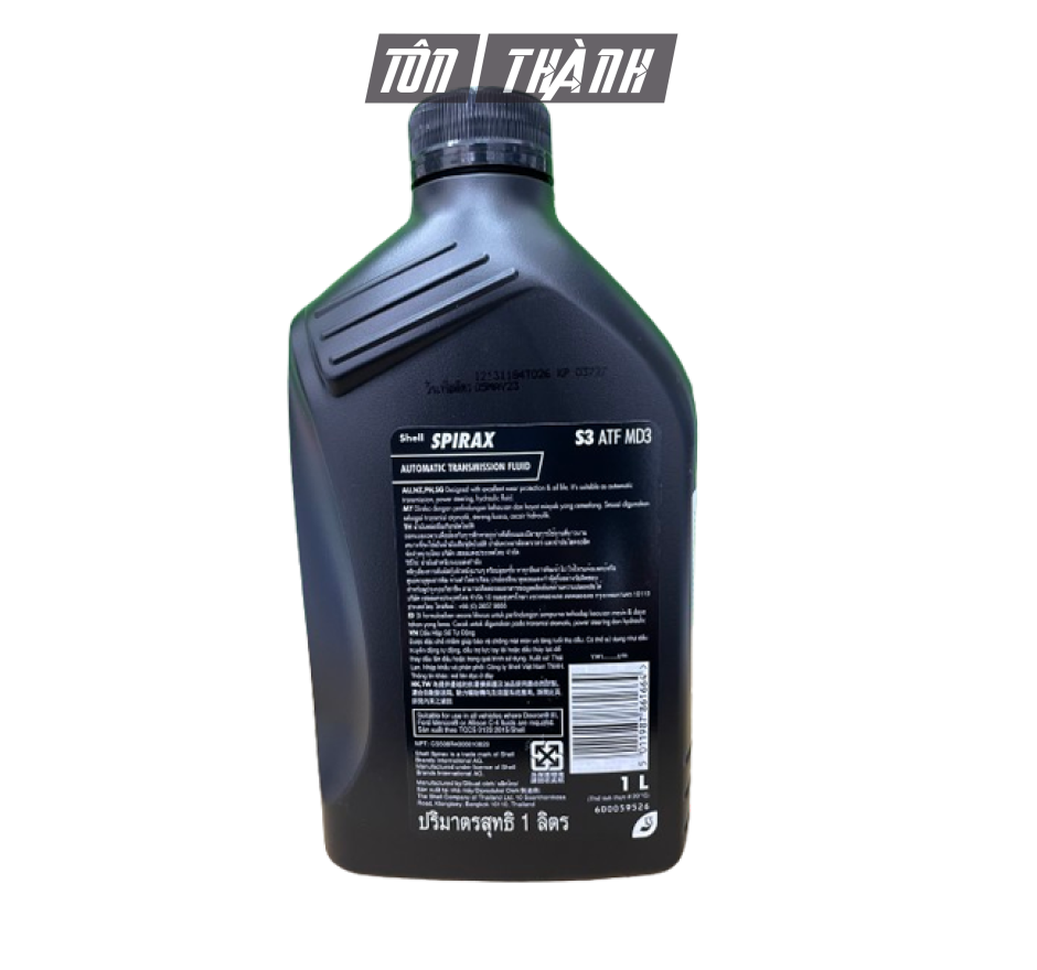 DẦU TRỢ LỰC TAY LÁI SHELL SPIRAX S3 ATF (1 LÍT)