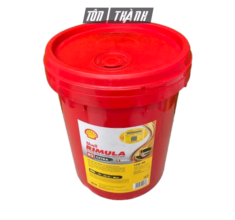 DẦU NHỚT ĐỘNG CƠ SHELL RIMULA R2 EXTRA 15W-40 (18 LÍT)