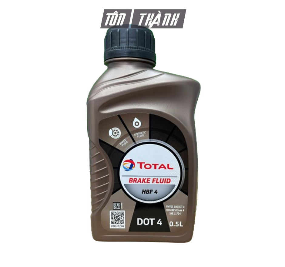 DẦU PHANH CAO CẤP TỔNG HỢP TOTAL HBF4 DOT 4 (500ML)