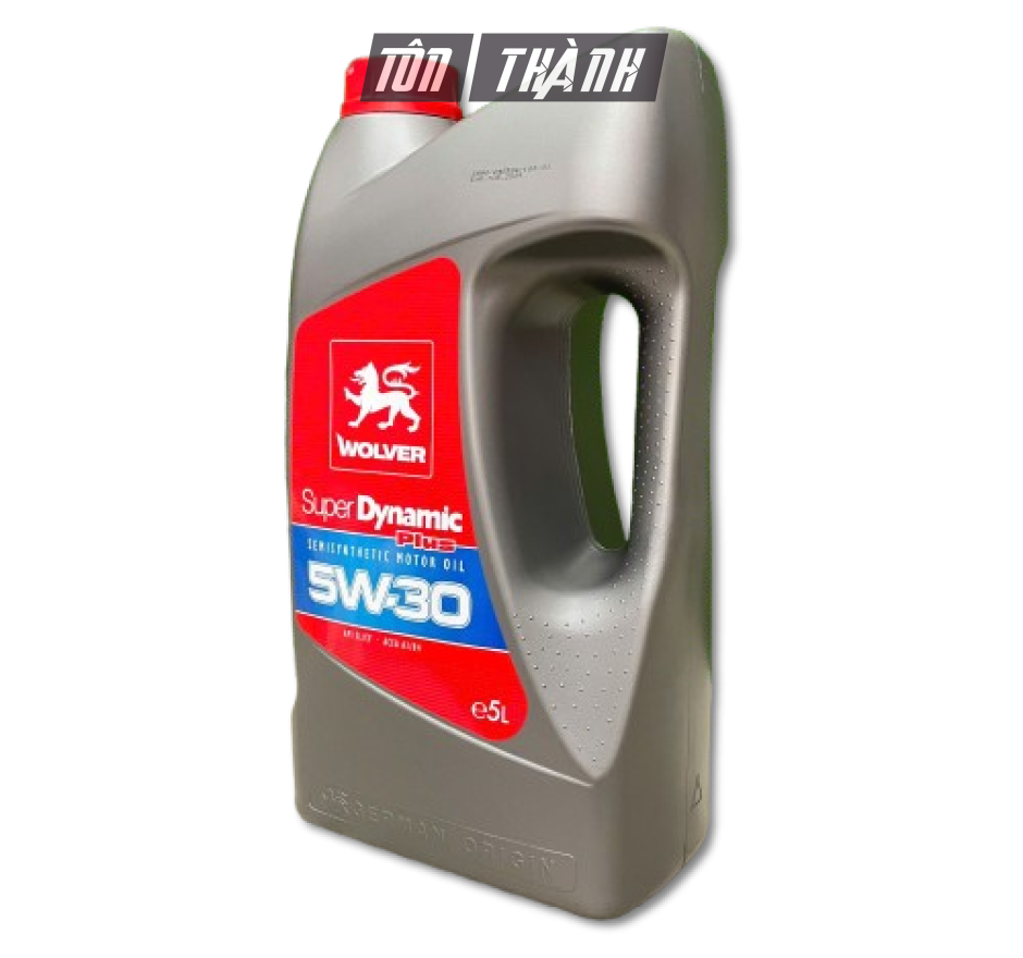 Dầu Nhớt Ô Tô Cao Cấp Wolver Super Dynamic 5w30 (5 Lít)